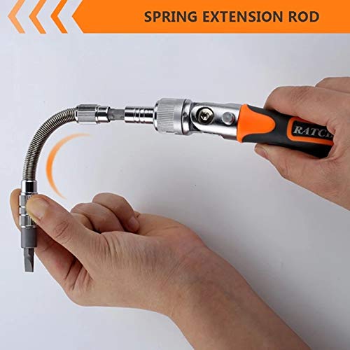 38-in-1 Ratchet Screwdriver Bit Set