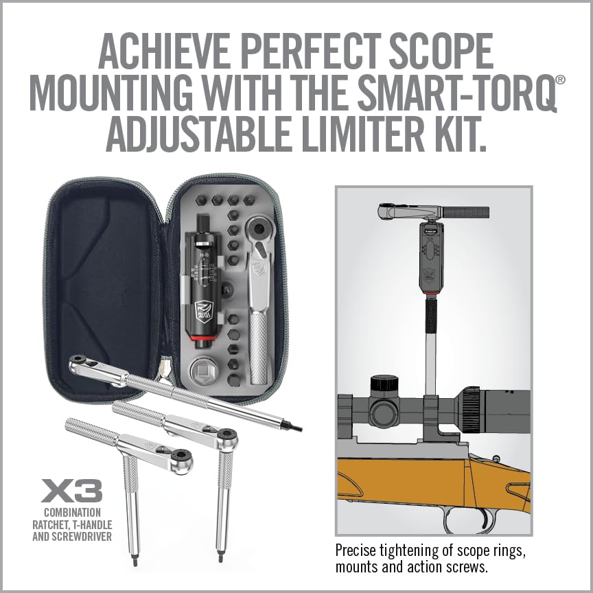 Adjustable Torque Driver Kit with Bit Set