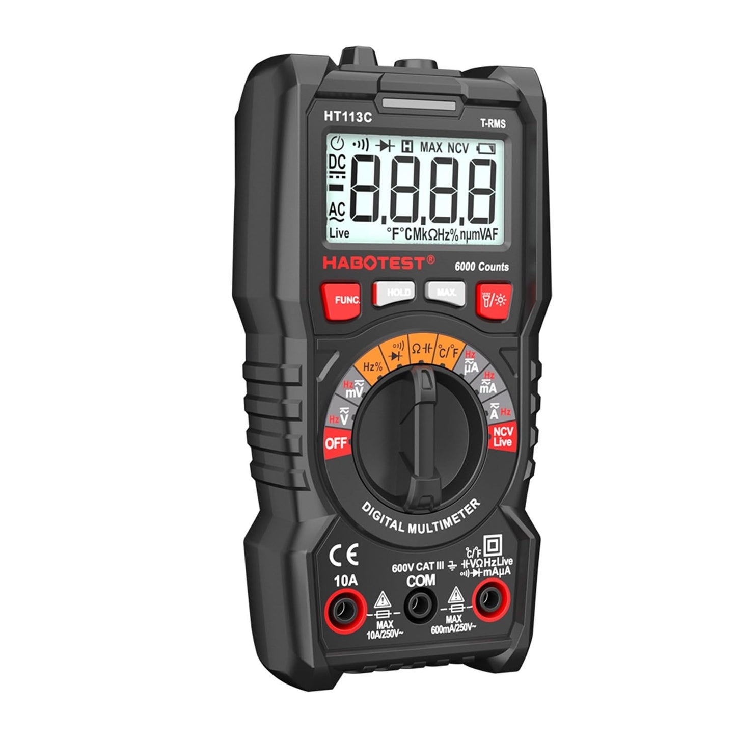 Digital Auto-Ranging Multimeter Tester