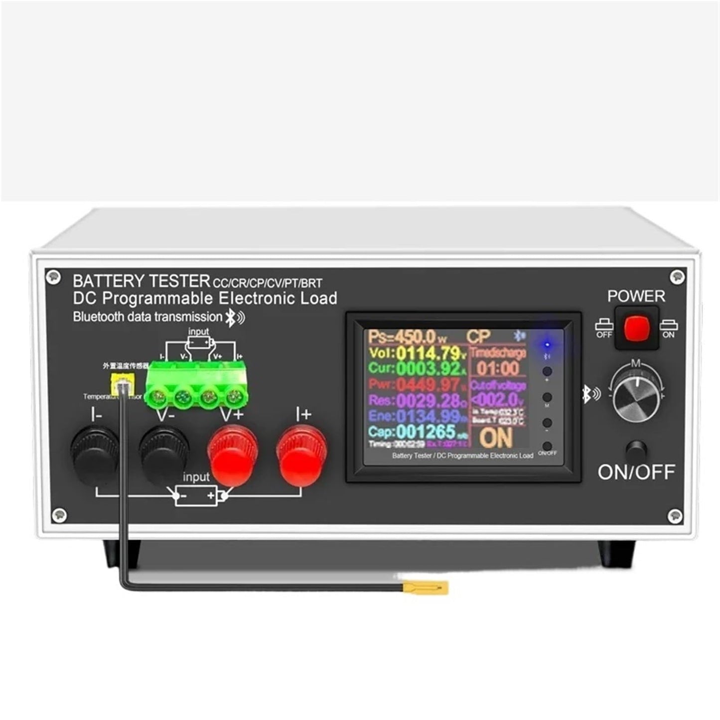 Battery Capacity & Electronic Load Tester