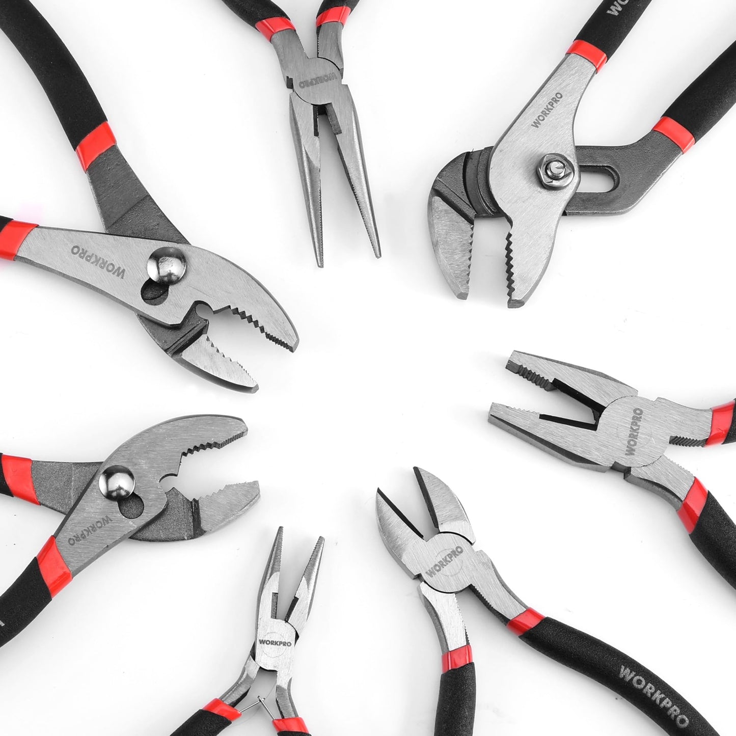 7-Piece Pliers Set for DIY & Repairs