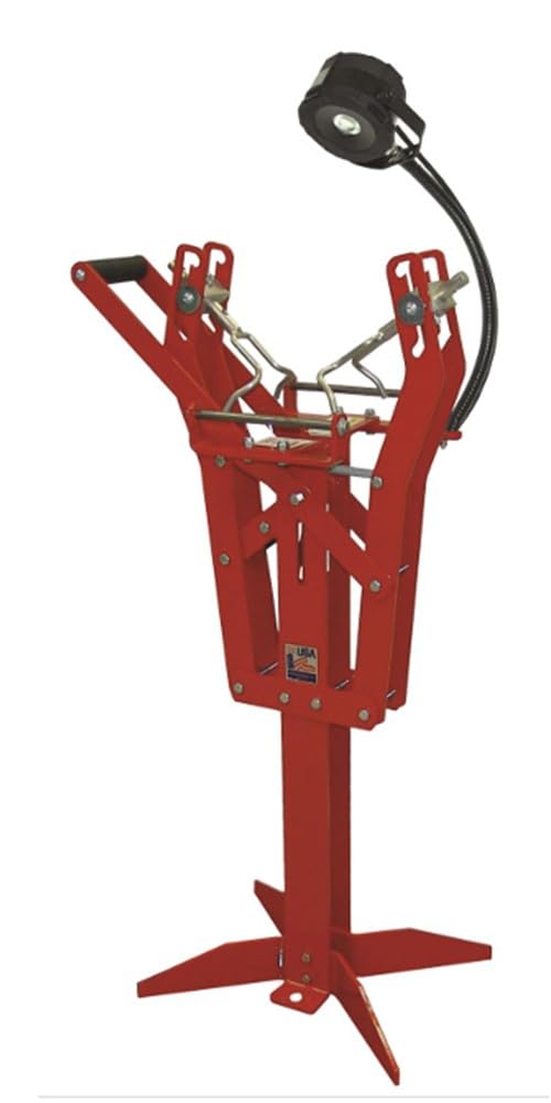 Tire Spreader with LED Inspection Light