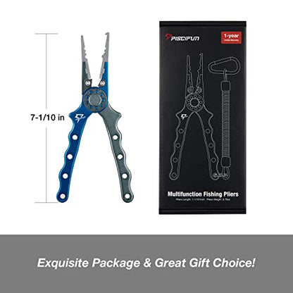 Saltwater Fishing Pliers with Hook Remover