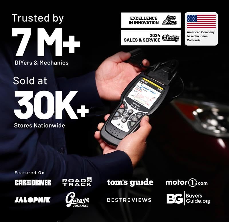 All-System OBD2 Scanner for Cars & Trucks