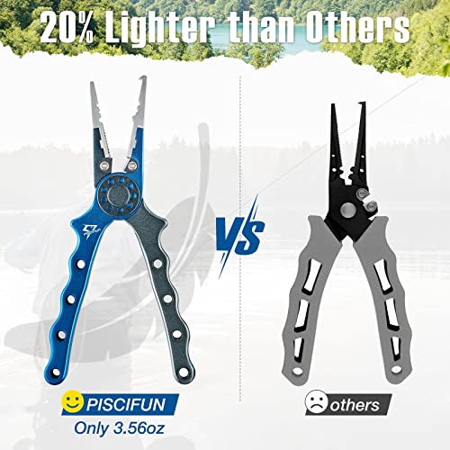 Saltwater Fishing Pliers with Hook Remover