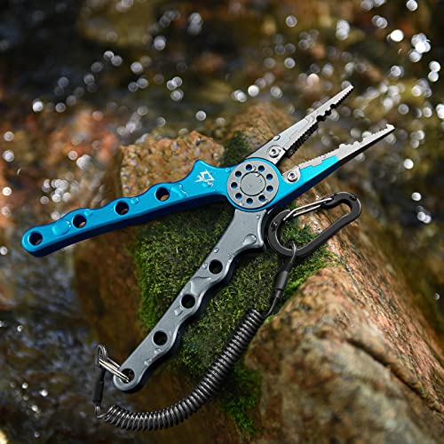 Saltwater Fishing Pliers with Hook Remover