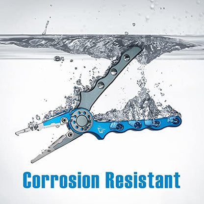 Saltwater Fishing Pliers with Hook Remover