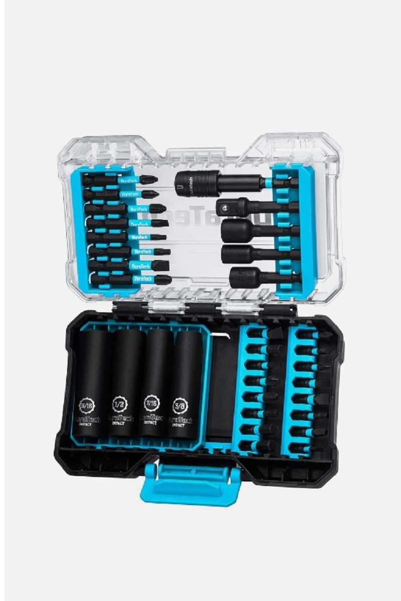 33-Piece Impact Screwdriver Bit Socket Set