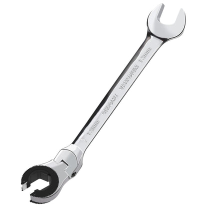 Metric Flex-Head Ratcheting Wrench