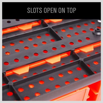 Heavy Duty Garage Tool Organizer Rack