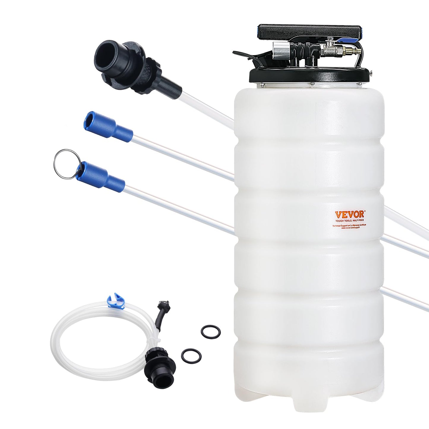 15L Dual-Mode Fluid Extractor for Oil & Fluid Transfer