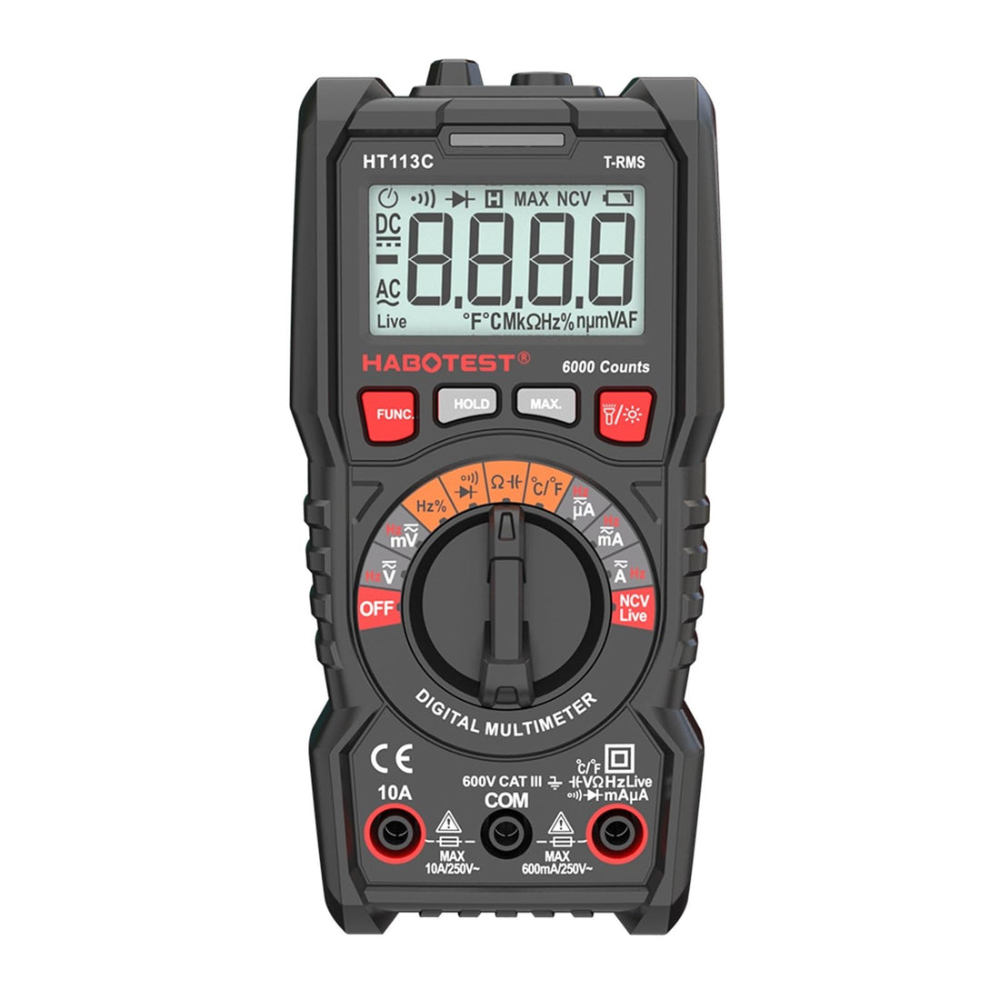 Digital Auto-Ranging Multimeter Tester