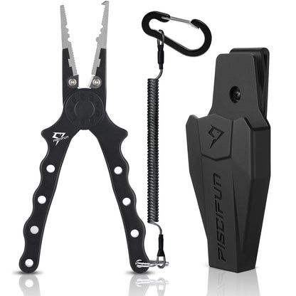 Saltwater Fishing Pliers with Hook Remover