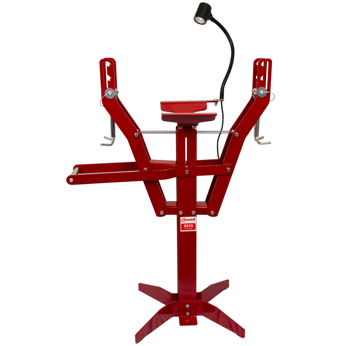 Tire Spreader with LED Inspection Light