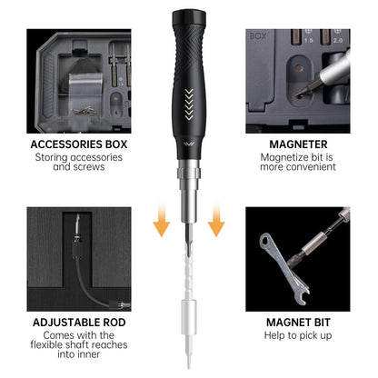 Precision Screwdriver Set with Multi Bits