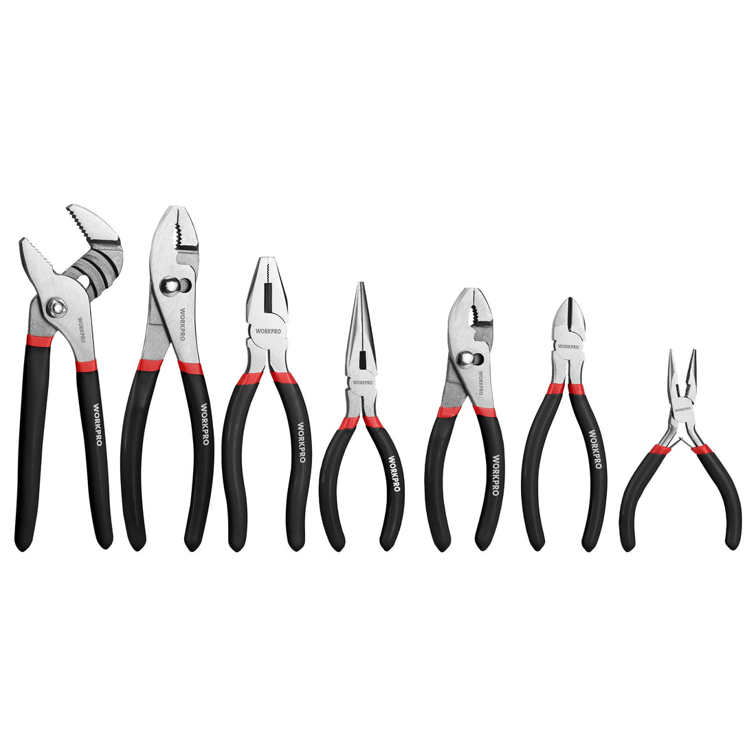 7-Piece Pliers Set for DIY & Repairs