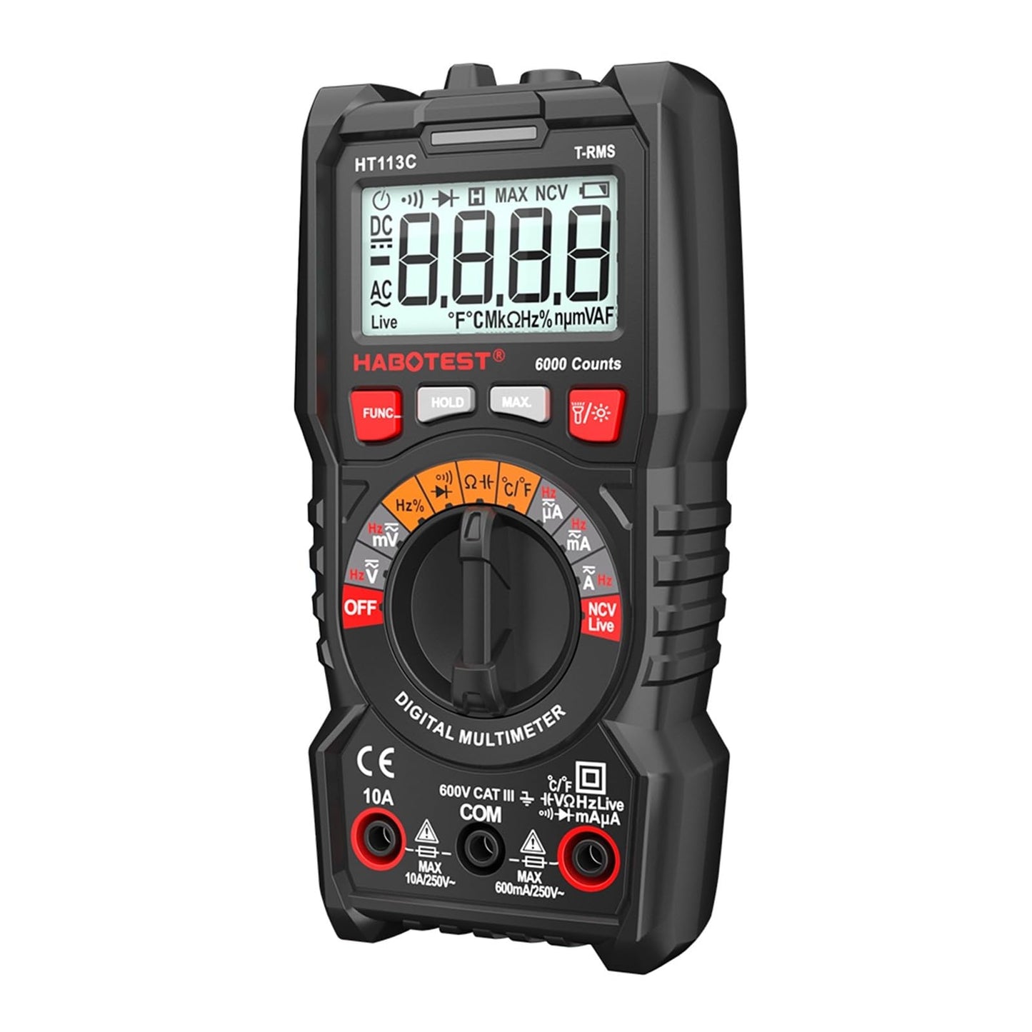 Digital Auto-Ranging Multimeter Tester