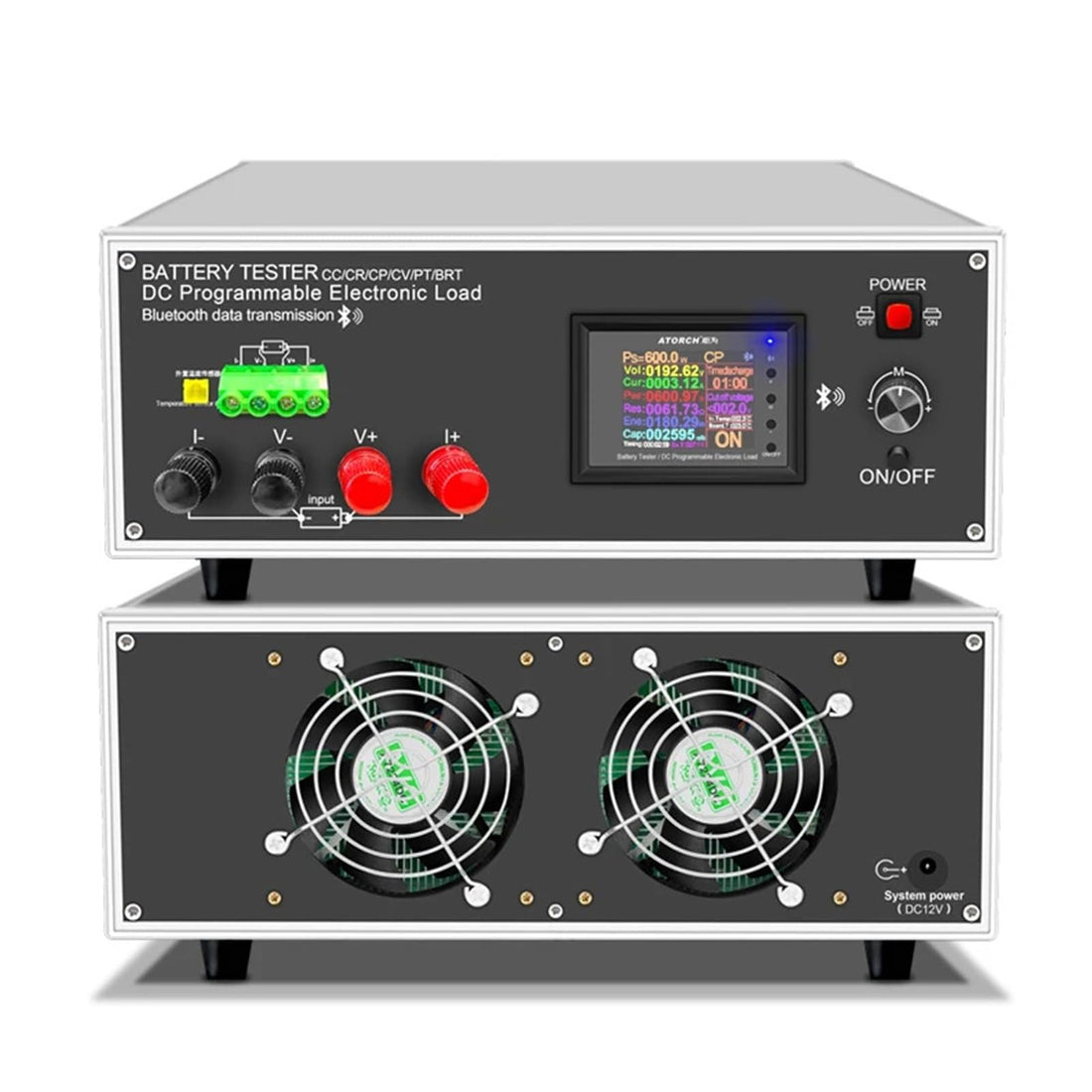Battery Capacity & Electronic Load Tester