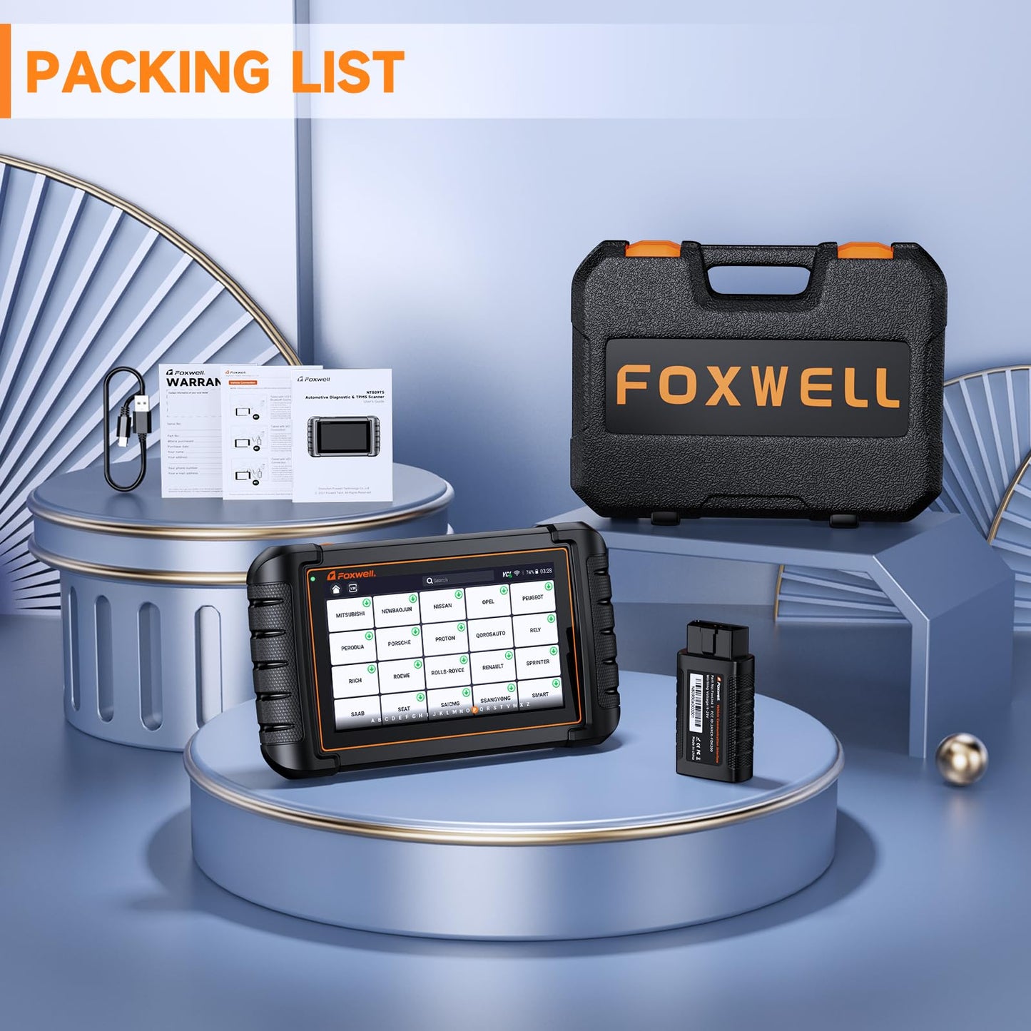 Wireless Bidirectional OBD2 Diagnostic Scanner