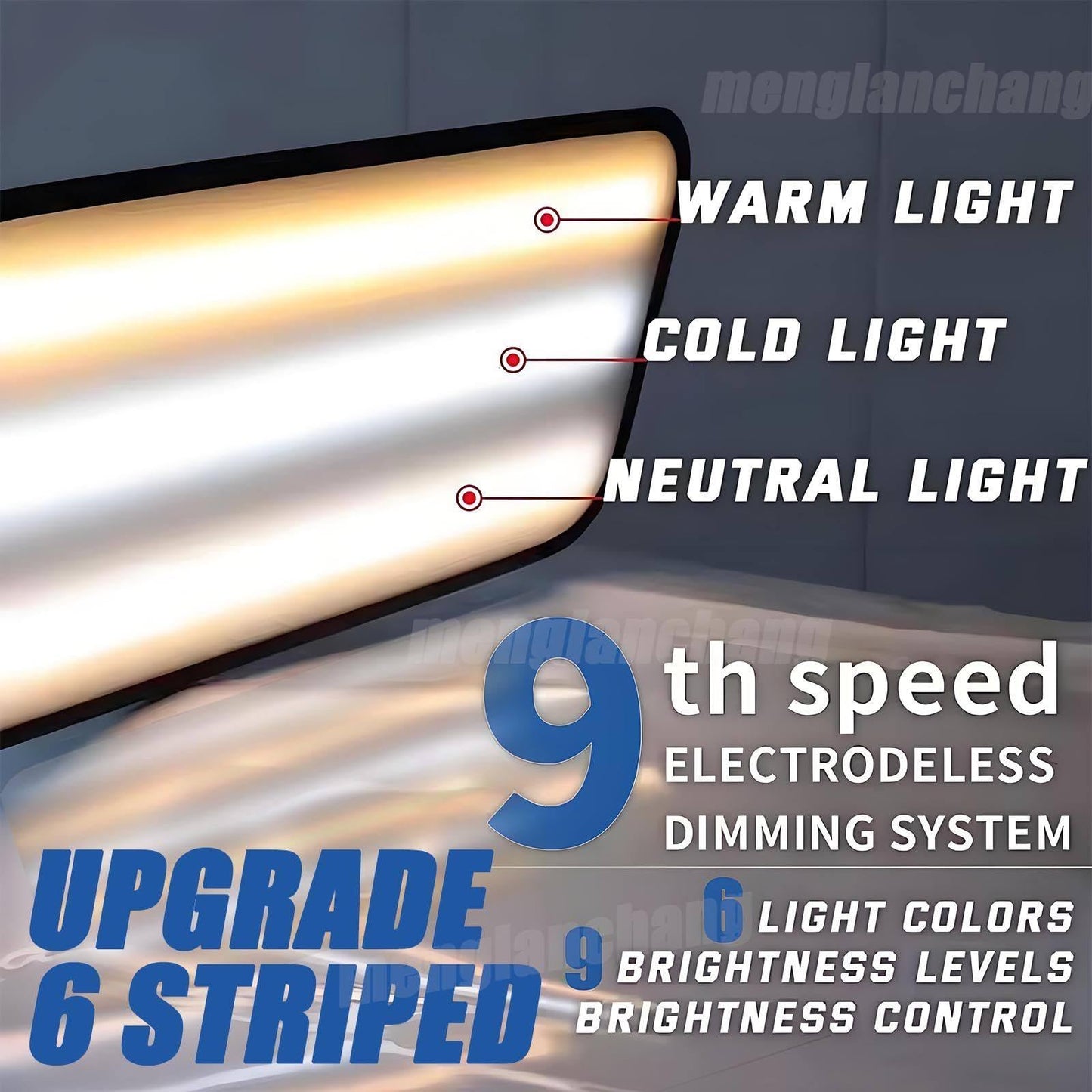 Large PDR Light Panel with Adjustable Modes