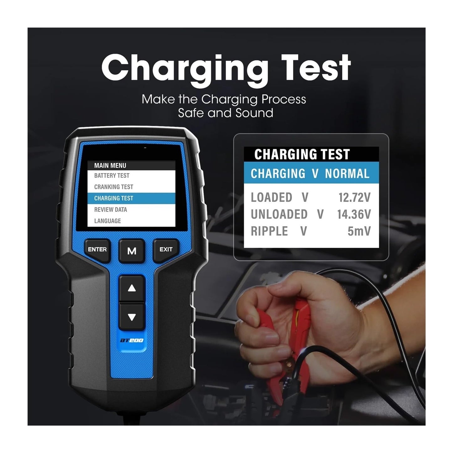 12V Digital Automotive Battery Tester