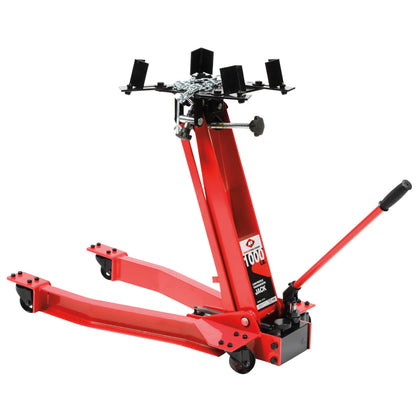 4,400 lb Heavy Duty Transmission Jack with Adjustable Lift