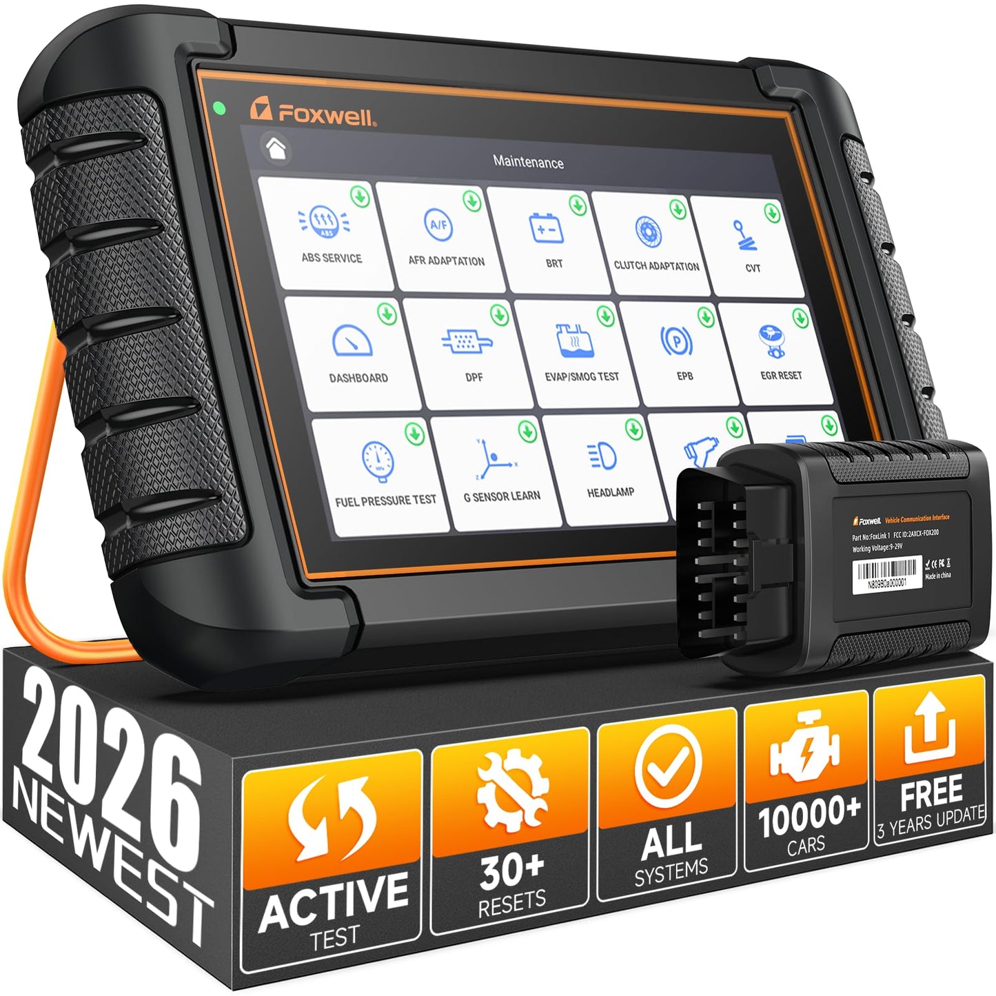 Wireless Bidirectional OBD2 Diagnostic Scanner