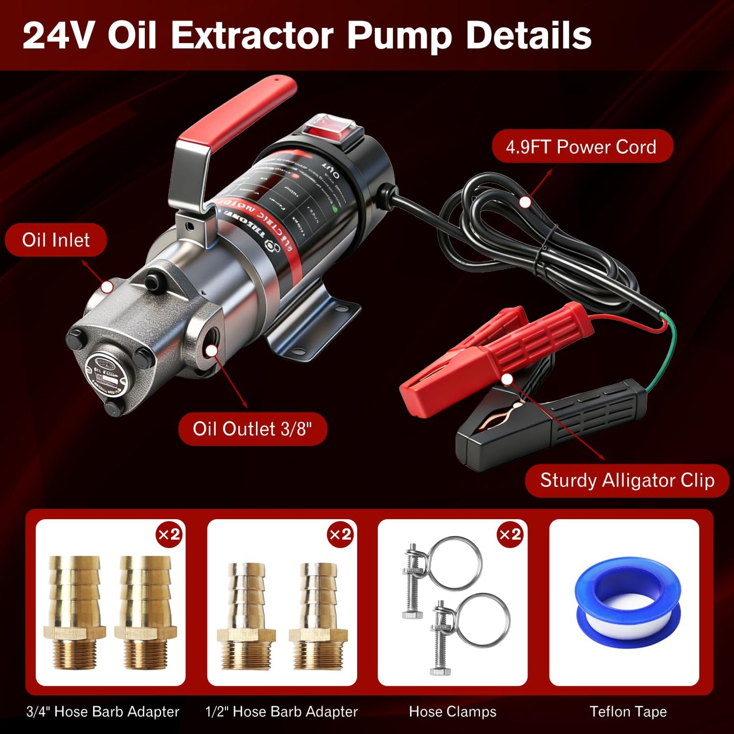 13A Engine Oil Transfer Pump