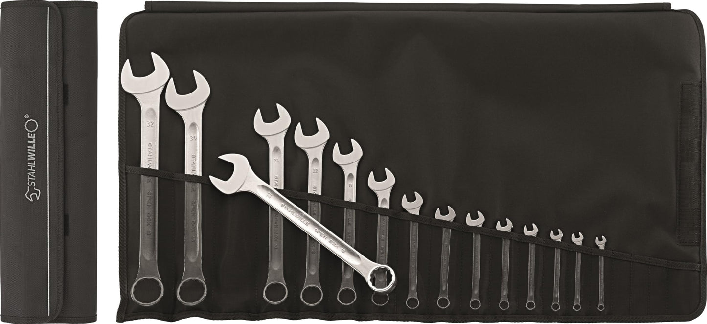 Combination Open-Box Wrench Set