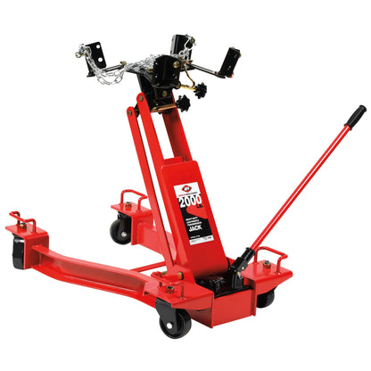 4,400 lb Heavy Duty Transmission Jack with Adjustable Lift