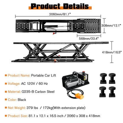 Hydraulic Car Lift