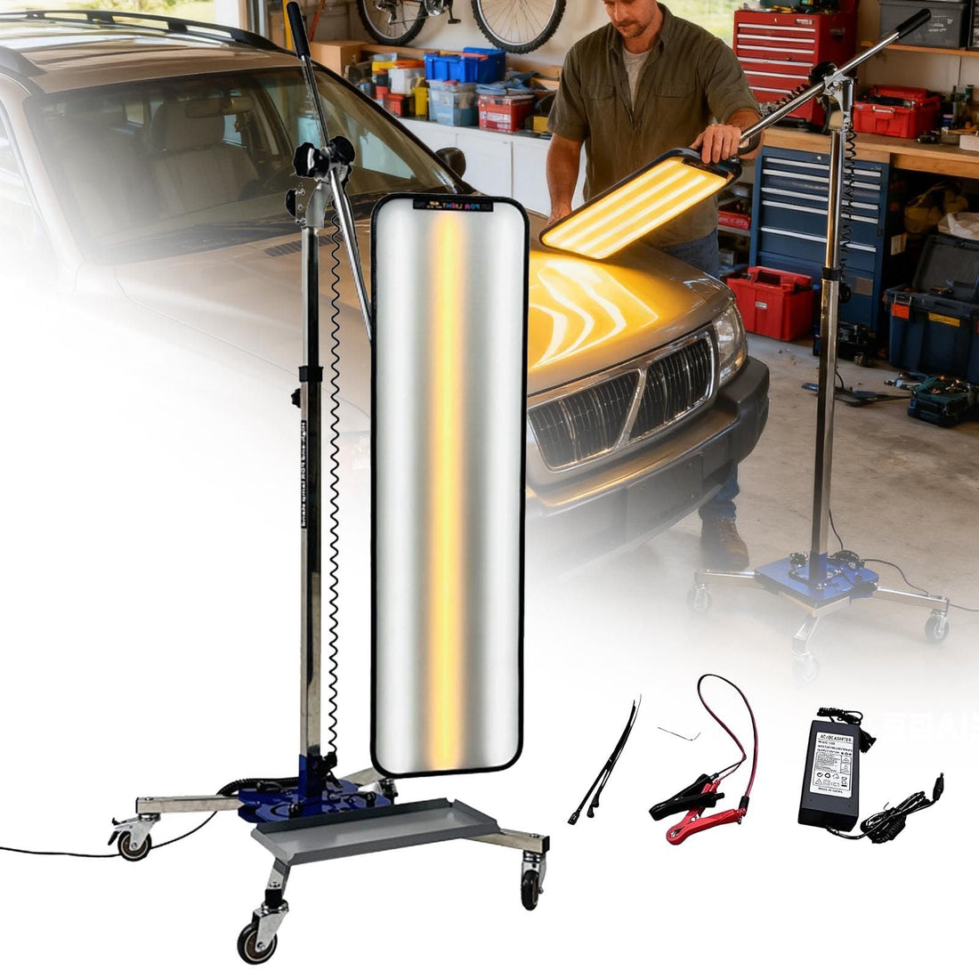 LED PDR Light Board with Stand & Wheels