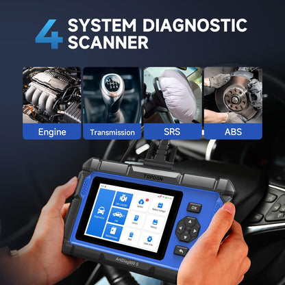 OBD2 Diagnostic Scanner with Reset Functions