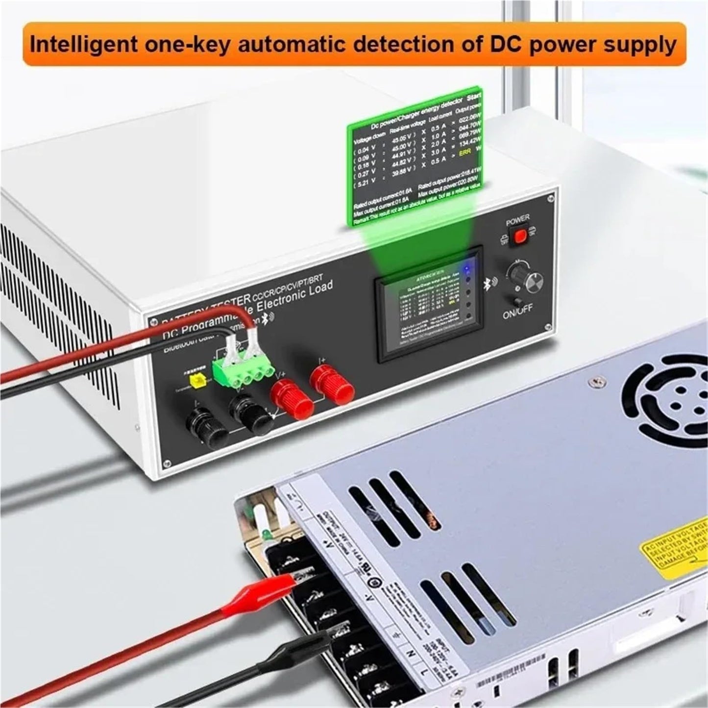 Battery Capacity & Electronic Load Tester