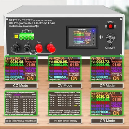 Battery Capacity & Electronic Load Tester