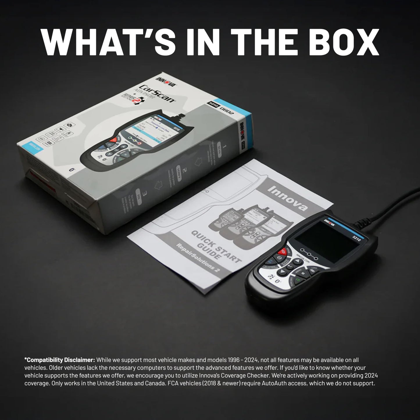 OBD2 Scanner & Engine Code Reader with Battery Test