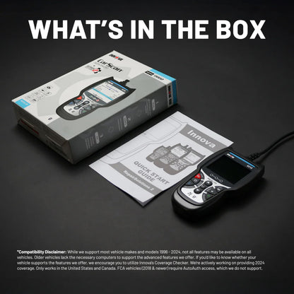 OBD2 Scanner & Engine Code Reader with Battery Test