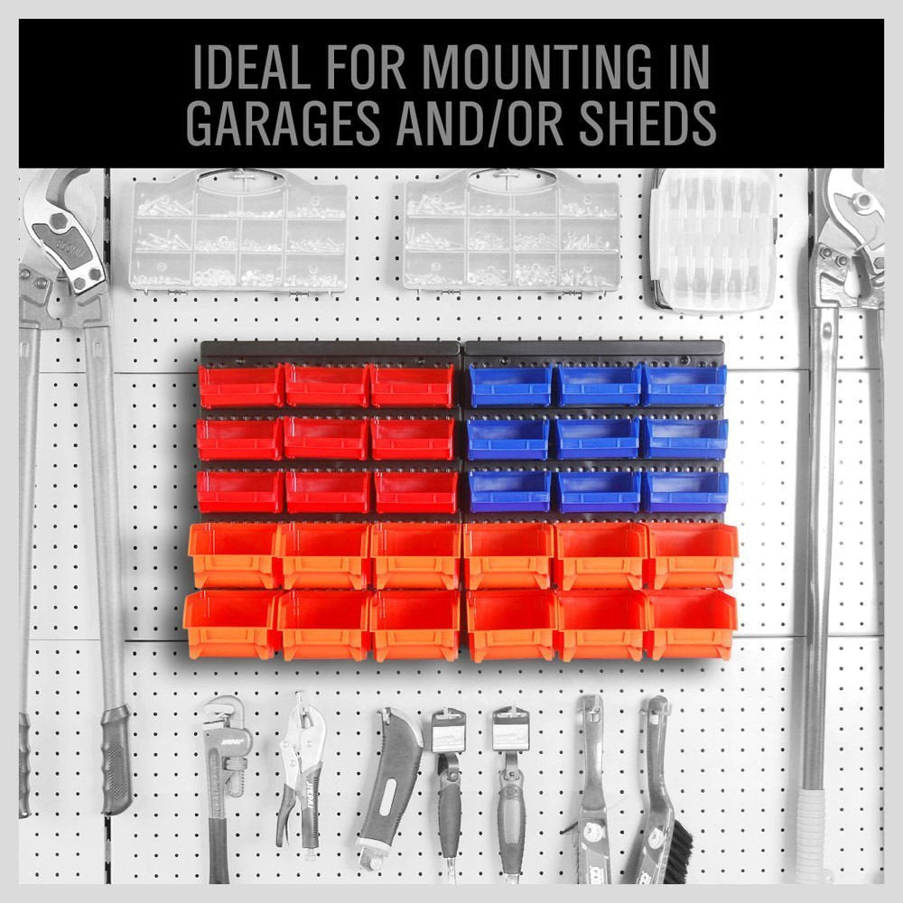 Heavy Duty Garage Tool Organizer Rack
