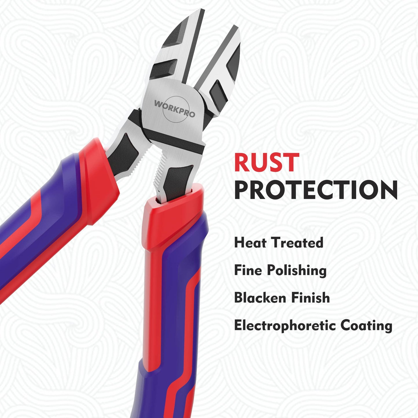 Heavy Duty Wire Cutters with Comfort Grip