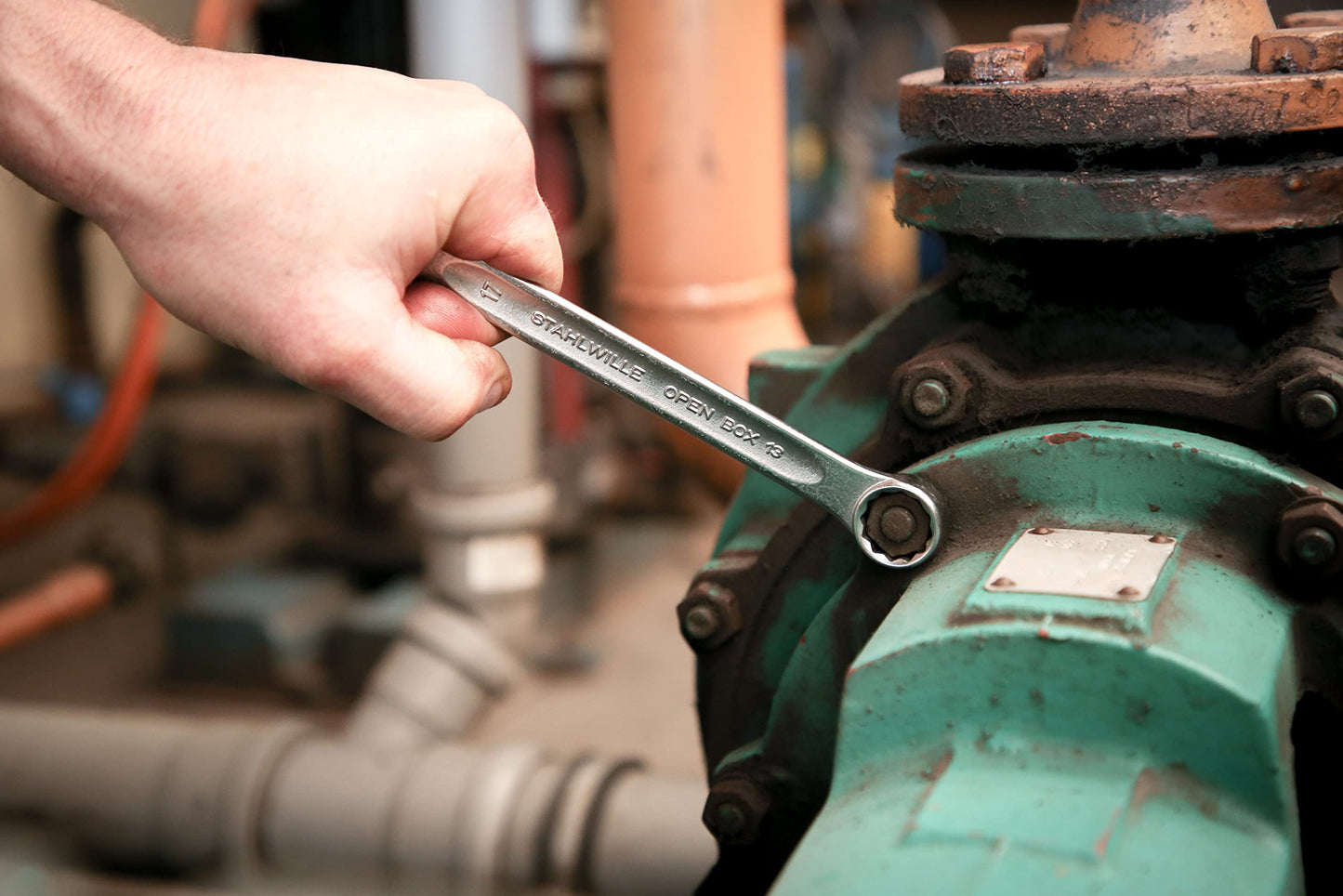 Combination Open-Box Wrench Set