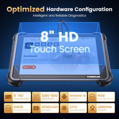 Bidirectional OBD2 Scanner with ECU Coding