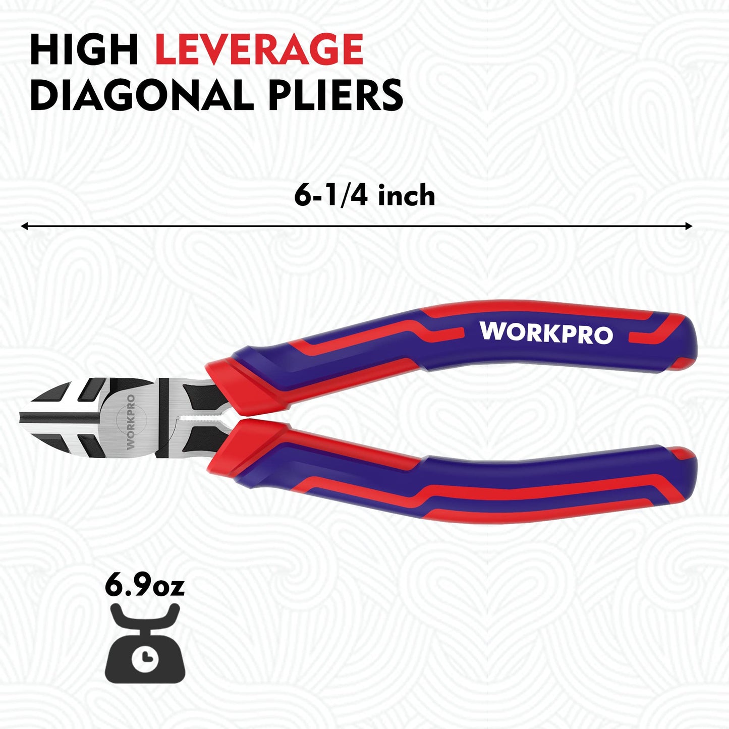Heavy Duty Wire Cutters with Comfort Grip