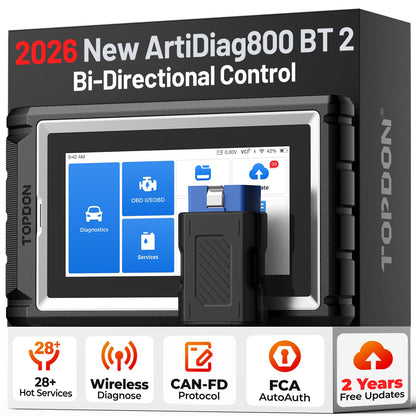 Wireless Bidirectional OBD2 Diagnostic Scanner