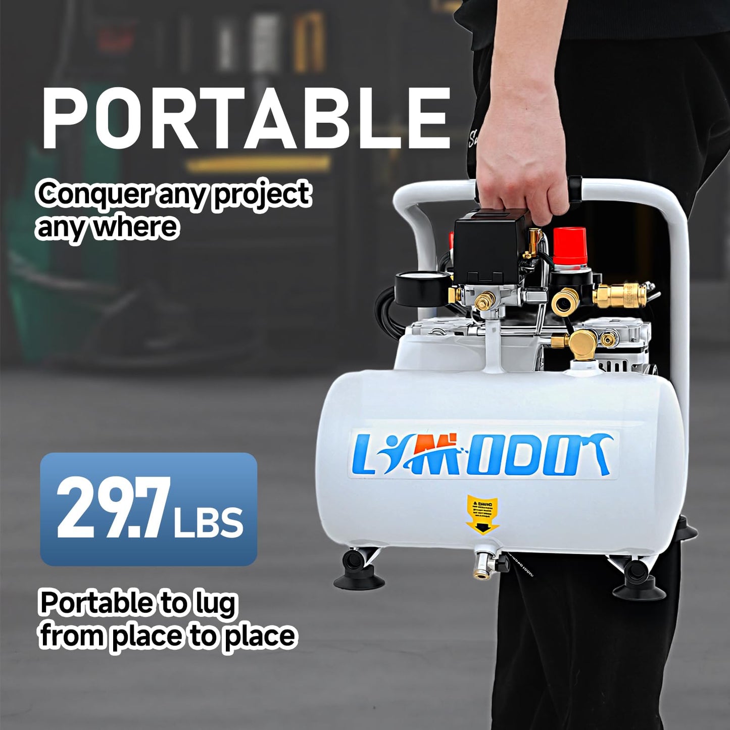 Portable Air Compressor for Automotive Tools