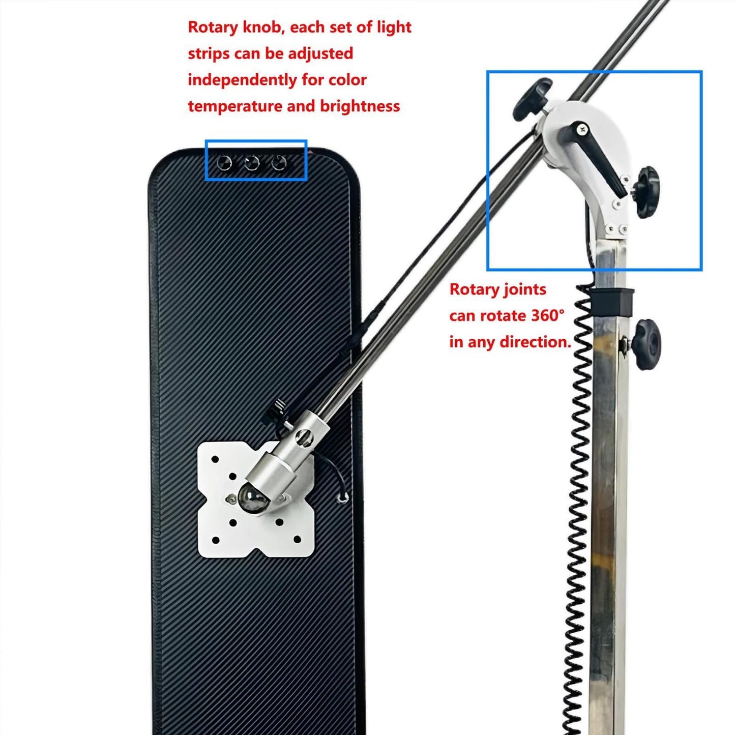 LED PDR Light Board with Stand & Wheels