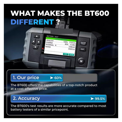 12V/24V Automotive Battery Analyzer with Printer