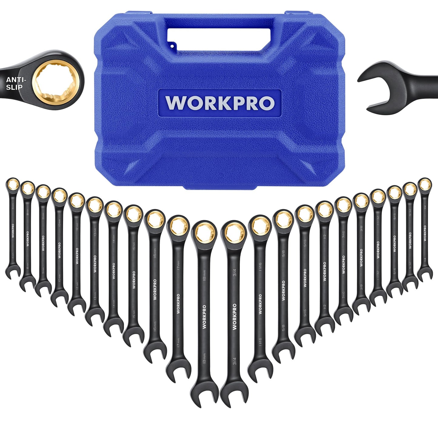22-Piece Wrench Set