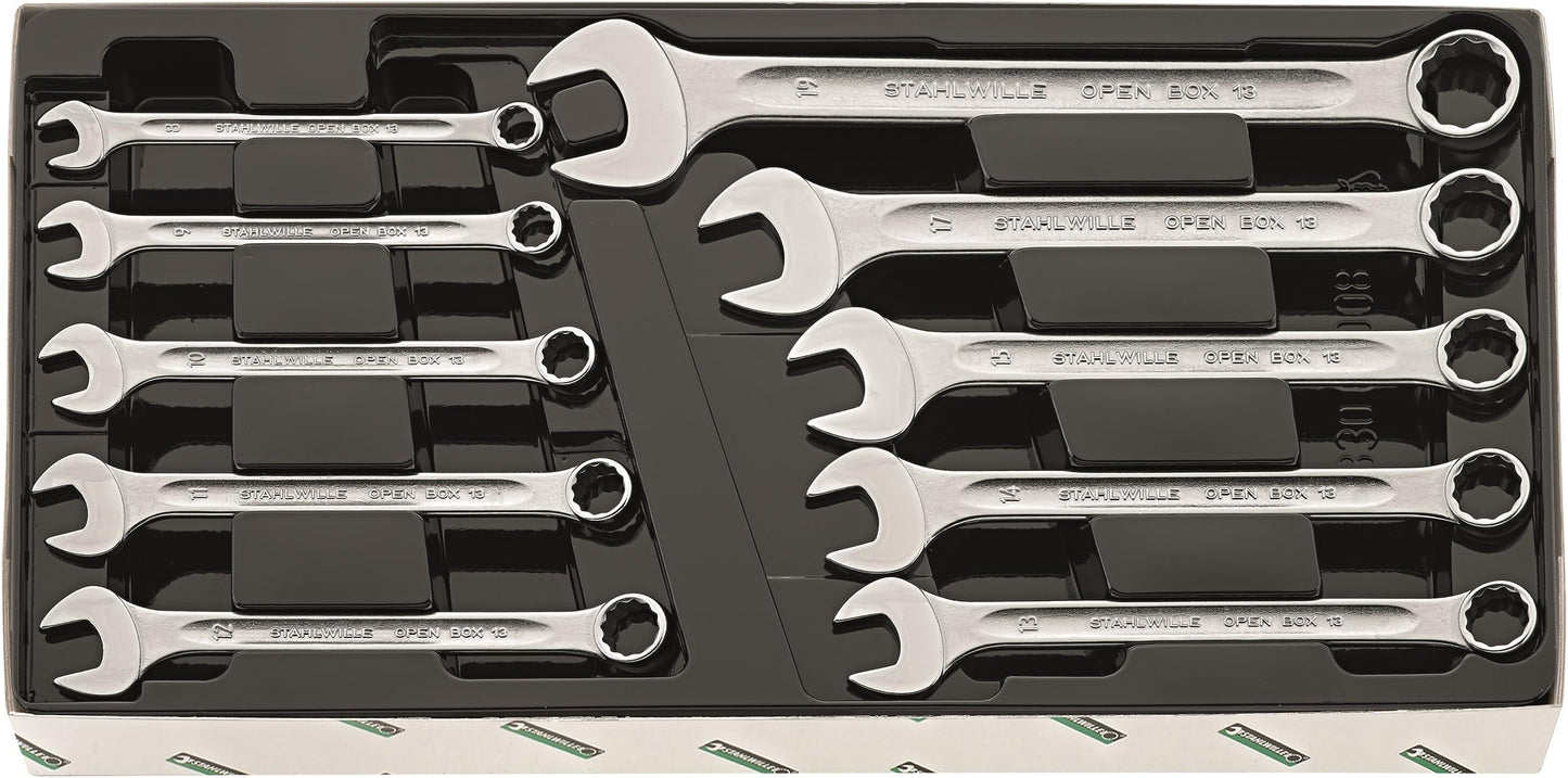 Combination Open-Box Wrench Set