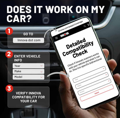 OBD2 Scanner & Engine Code Reader with Battery Test
