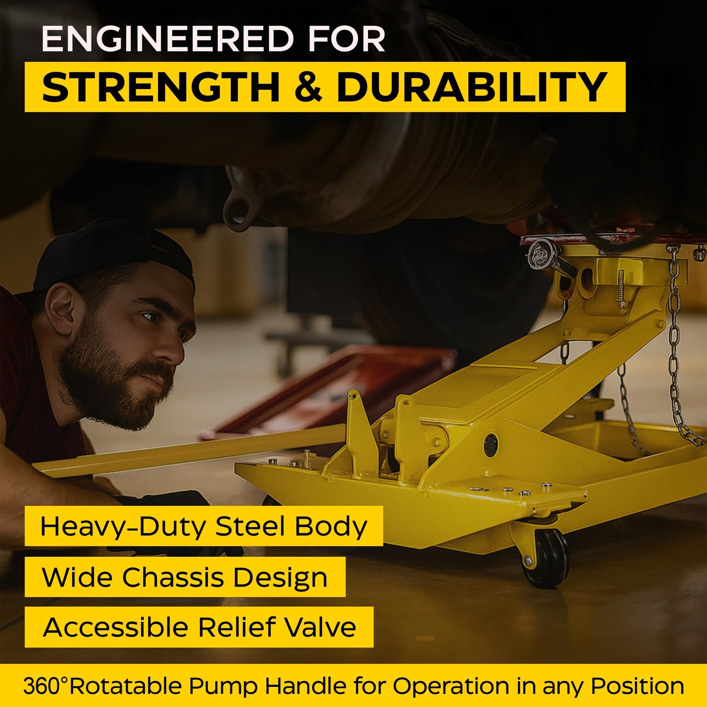 2.2-Ton Heavy Duty Transmission Jack